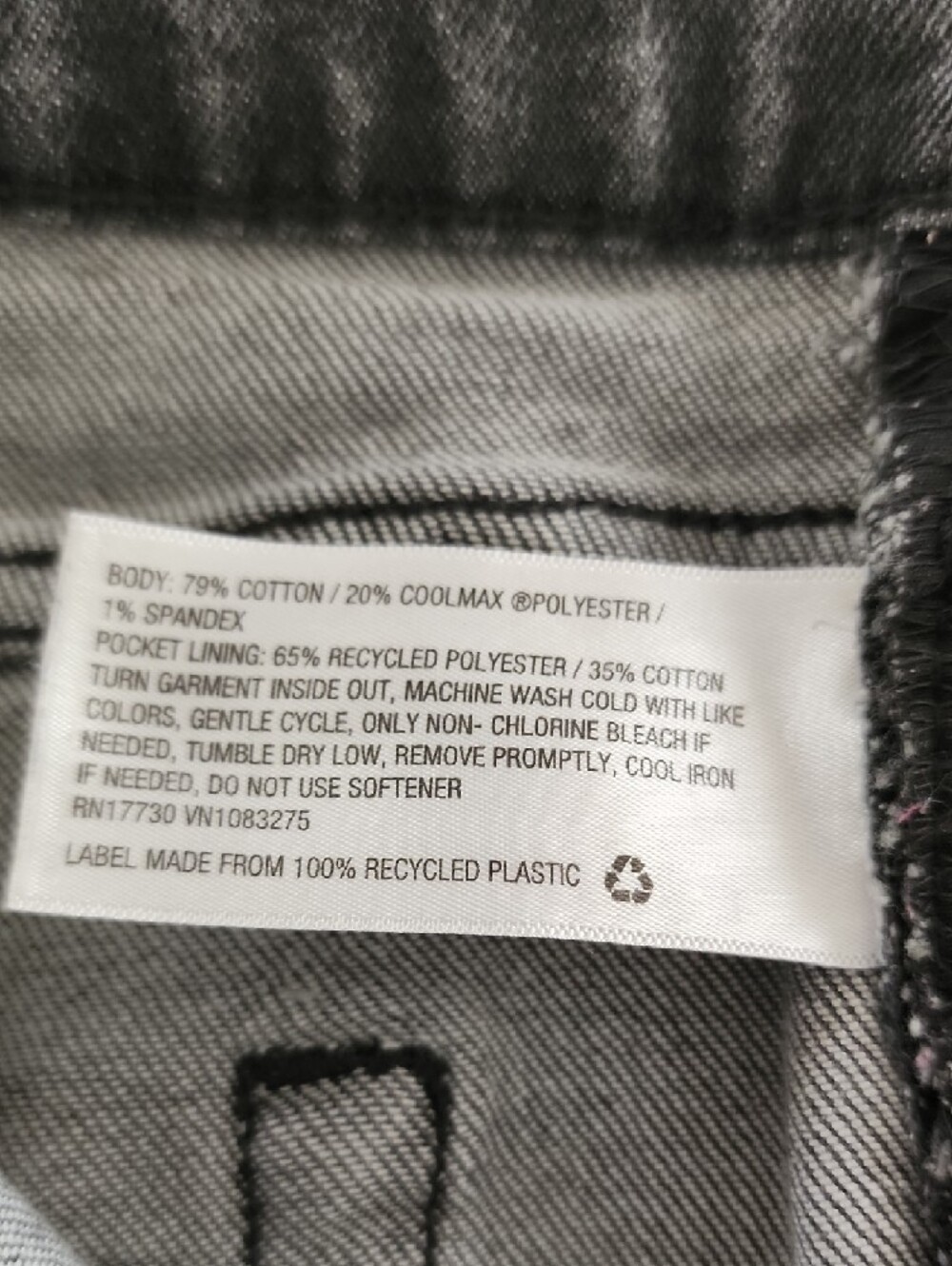 Goodfellow & Co Mens Gray Slim Straight Jeans Size 32x32 - Picture 10 of 11